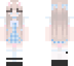 cute light blue