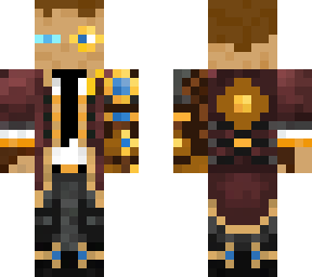 dapper steampunk cyborg