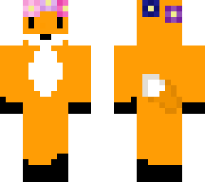 fox w/ flower crown
