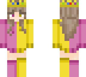 girl hoodie 2 colors w/ technoblade crown(spring colors)