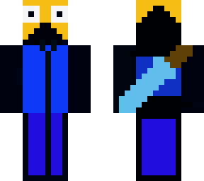 han har eit sword