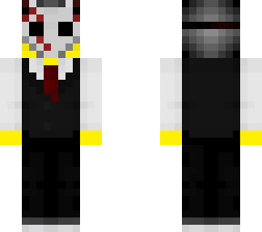 male - mask - suit