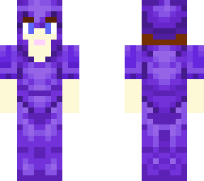 netherite armor girl