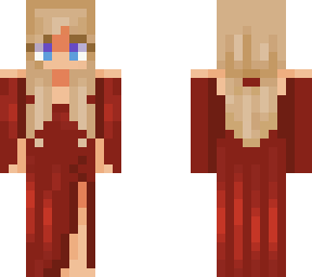 red gown <>