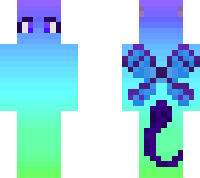 silkwing wings, horns and tail made by skiin base credit to mxxdqnce