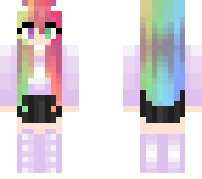 pastel rainbow cutie