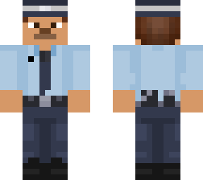 polizei uniform (silber)