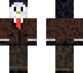 red suit penguin