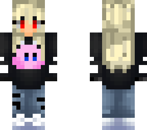 rubia sudadera kirby
