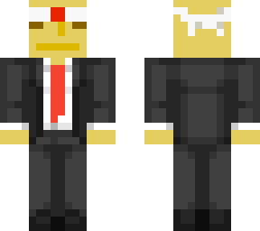 yellow suit