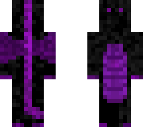 black and purple dragon