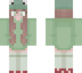 frog girl mushroom shoe