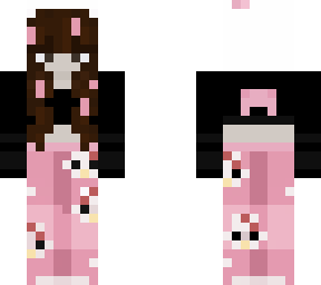 hello kitty with pink highlights