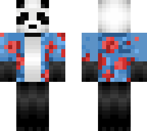 panda with hawaiian shirt