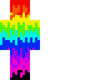 rainbow drip