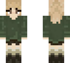 skin 1 longer hair