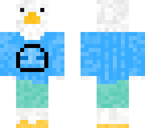 tired rimuru sweatshirt on goose based off of straw hat goose