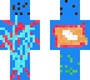 youtuber blue costume