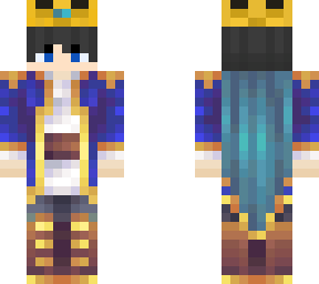 blue royal king