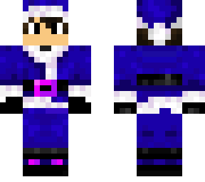 blue santa