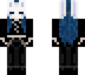 bunniguts-blue bunny crop long sleeve and jeans girl