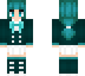 cute mint girl