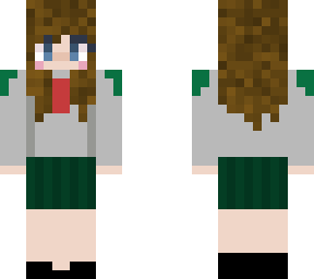 me in a mha uniform!