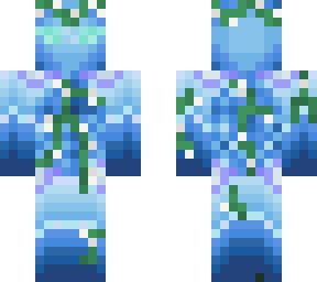 amethyst golem but blue
