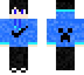 blue skin