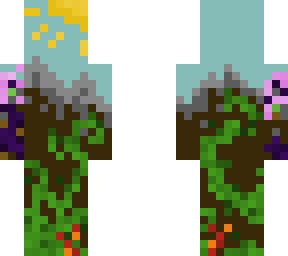 earth and air with tree gantlet, sun, and coruption