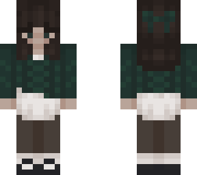 green coquette girl <333