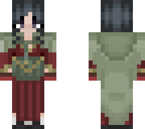 medieval black hair