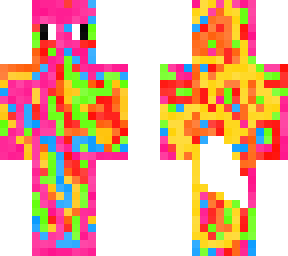rainbow guy with bunny tail