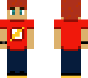 the flash inspired skin