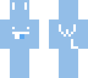 blue :p with random letters
