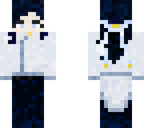 blue anime girl