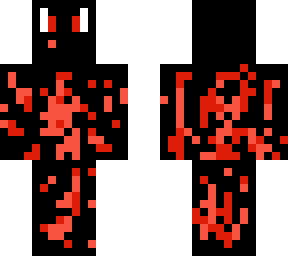 cool red drip character