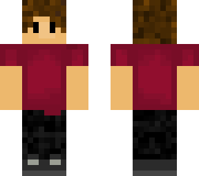 cool red tshirt person