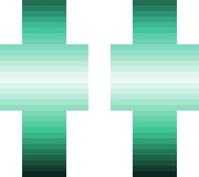 fading teal ombre
