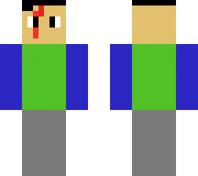 man with a scar
