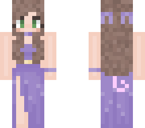 olivia's purple dress
