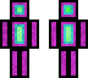 purple cyan lime