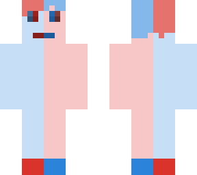 red / white