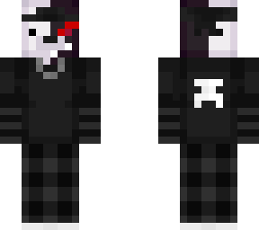 black white bear