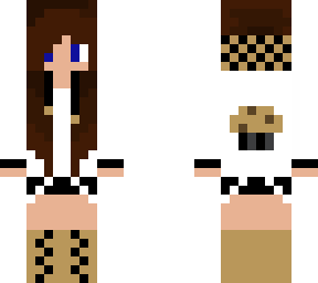 brown hair muffin girl