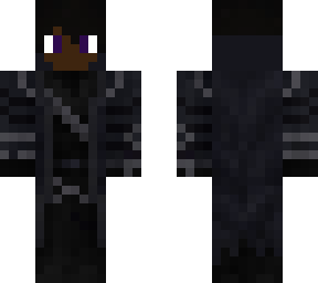 dark cloaked man