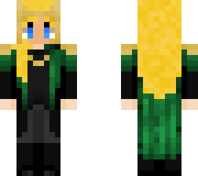 loki girl bye zoesaade with blonde hair blue eyes