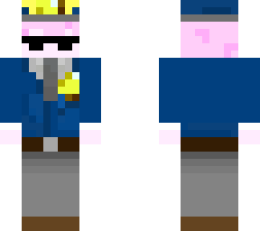 mina cop with sunglasses