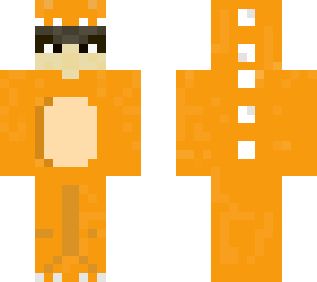 orange dino