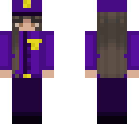 purple man costume